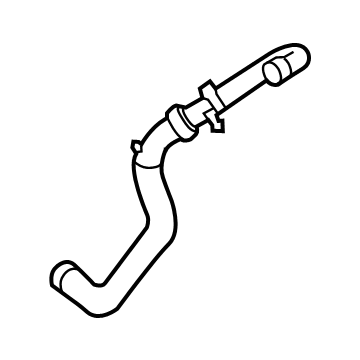 Ford LC3Z-8C471-A Lower Hose