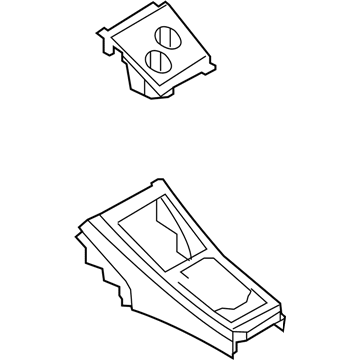 Nissan 96910-EL00A Console Box-Floor