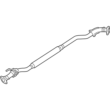Nissan 20300-1KD0C Exhaust, Sub Muffler Assembly