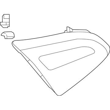 Nissan 26540-9HS1A Lamp Assembly-Back Up, RH