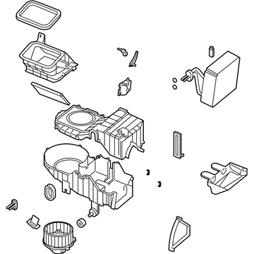 Kia 97200FD300 EVAPORATOR & Blower