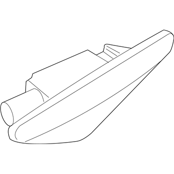 BMW 63-13-7-171-007 Additional Turn Indicator Lamp, Left