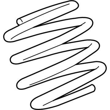 Mopar 5168693AB Front Coil Spring Left