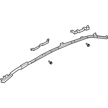 Acura 78800-SJA-A82 Module Assembly, Passenger Side Side Curtain Airbag