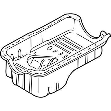 Nissan 11110-1B000 Pan Assy-Oil