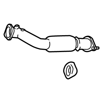 Hyundai 28610-J9250 Front Muffler Assembly