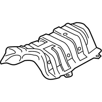 Hyundai 28791-J9100 Panel-Heat Protector, Front