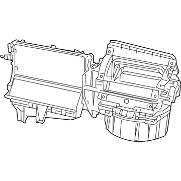 Mopar 68018098AC Housing-Blower Motor