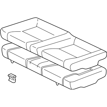 Toyota 71460-2D190-C0 Cushion Assembly