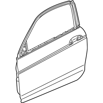 Honda 67050-TE0-A90ZZ Panel, L. FR. Door (DOT)