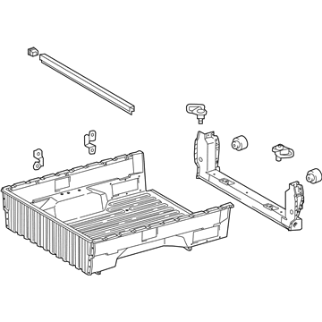 Toyota 65100-04501 Inner Box Assembly