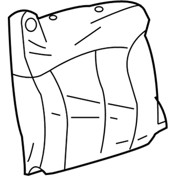 GM 89042199 Seat Back Cover