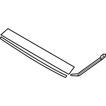 Hyundai 81620-3S000 Panoramaroof Front Glass Panel Assembly