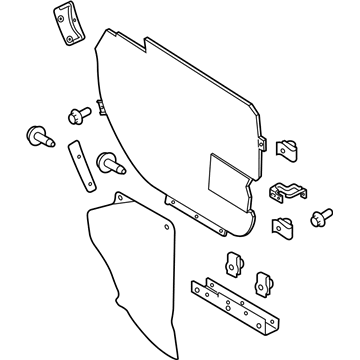 Ford EB5Z-78201B68-A Insert Panel