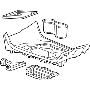 GM 84374961 Trim Plate
