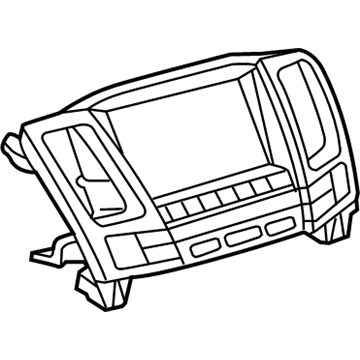 Lexus 86110-48480 Multi-Display Assy