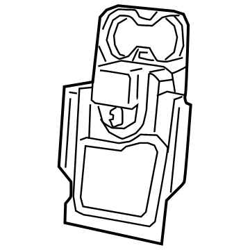 Mopar 5ZF62RN8AB Bezel-Cup Holder