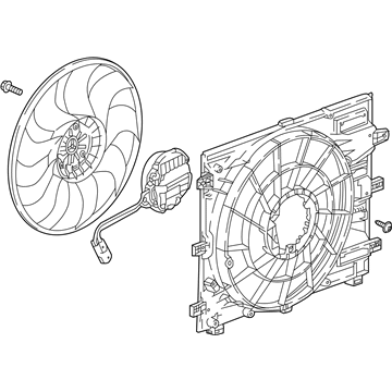 GM 84221606 Fan Module