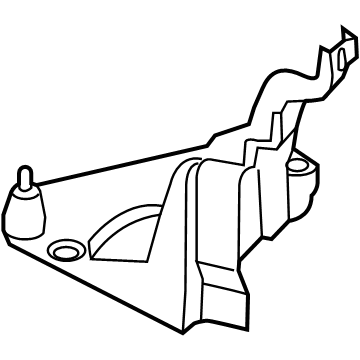 BMW 64-11-6-821-502 HOLDER REAR AIR CONDITIONER