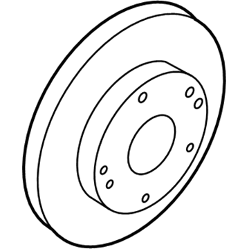 Hyundai 51712-3K110 Disc-Front Wheel Brake