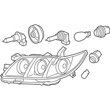 Toyota 81110-06C00 Headlamp Assembly