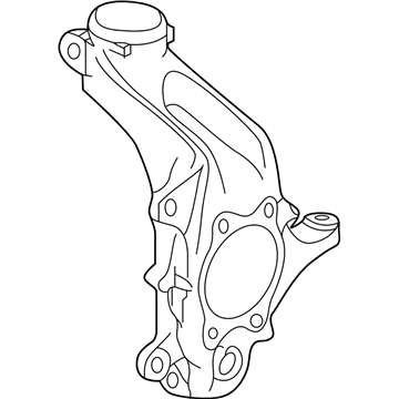 Infiniti 40015-5NA0A Knuckle Spindle-LH