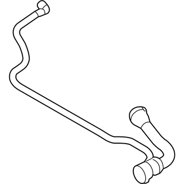 BMW 17-12-7-560-968 Radiator Coolant Hose