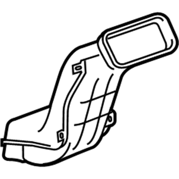 GM 20893408 Rear Duct