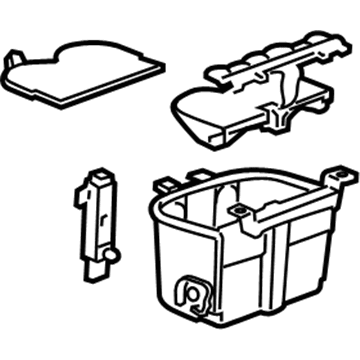 GM 20964938 Holder Asm-Front Floor Compartment Cup