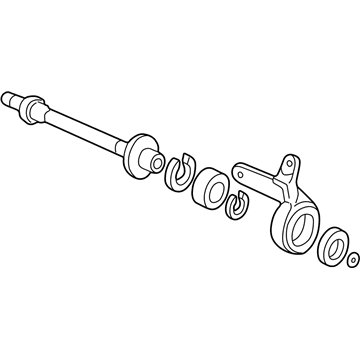 Acura 44500-SR3-J81 Shaft Assembly, Half