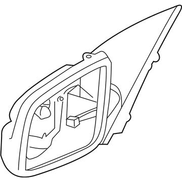 GM 92260424 Mirror Assembly