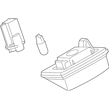 Infiniti 26510-EG00A Lamp Assembly-Licence Plate