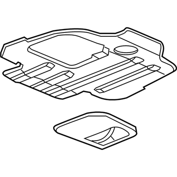 GM 15848242 Lower Shield