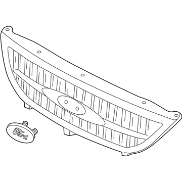 Ford 3F2Z-8200-AA Grille Assembly