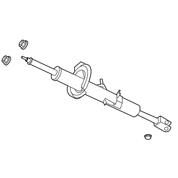 Infiniti 56110-AM689 ABSORBER Kit-Shock, Front