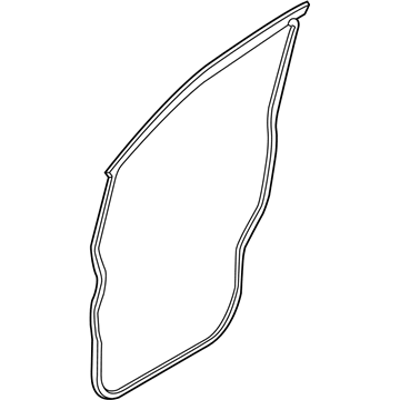 GM 19316882 Door Weatherstrip