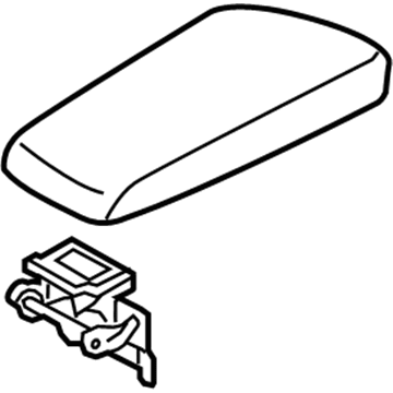 Kia 846602T100VA Console Armrest Assembly