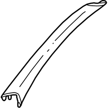 Mopar RJ38MF1AE Molding-Windshield GARNISH