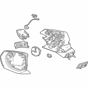 GM 84977501 Mirror Assembly