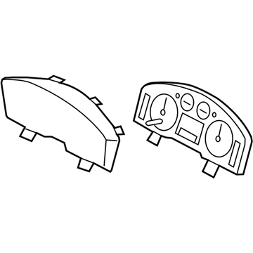 Ford AA5Z-10849-A Cluster Assembly