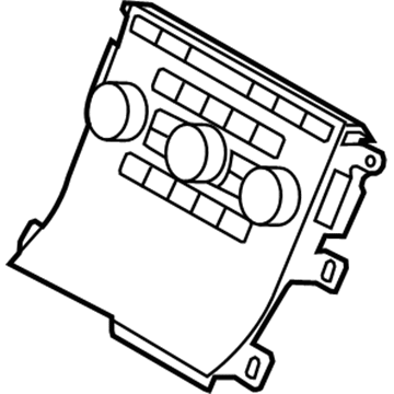 Ford AA5Z-19980-D Dash Control Unit