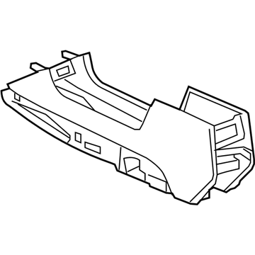 GM 20782646 Console Asm-Front Floor *Titanium