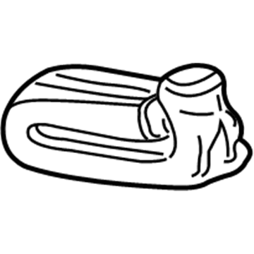 Honda 17252-P8F-A00 Tube B, Side Branch
