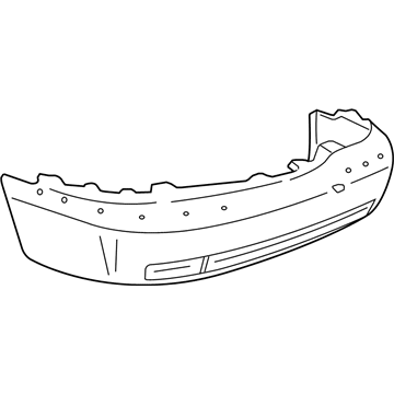 Ford 3W1Z-17D957-EA Bumper Cover