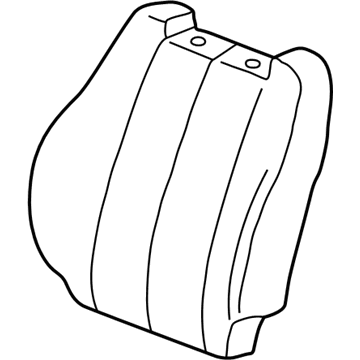 Toyota 71074-AA140-A0 Front Seat Back Cover, Left(For Separate Type)