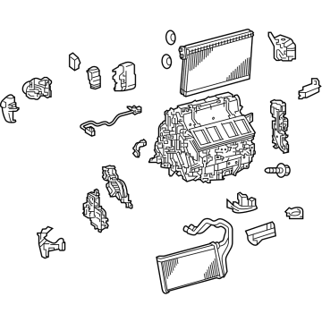 Toyota 87050-62060 AC & Heater Assembly