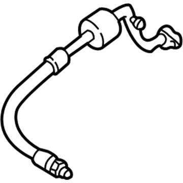 Infiniti 92480-2W601 Hose-Flexible, Low