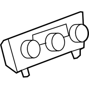 GM 23251326 Dash Control Unit