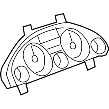 GM 23189655 Instrument Cluster Assembly