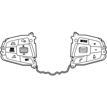 BMW 61-31-9-873-224 SWITCH, MULTIFUNCT. STEERING